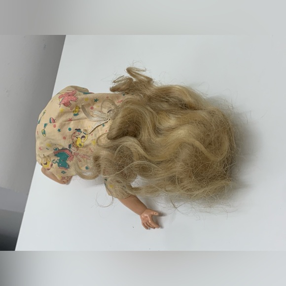 Early 1950s Antique Jointed Little Girl Walker Doll - Picture 12 of 14